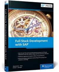 Enlarge image Cover: Full Stack Development with SAP - SAP PRESS