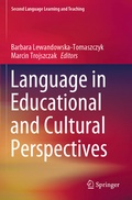 Cover: Language in Educational and Cultural Perspectives - Springer