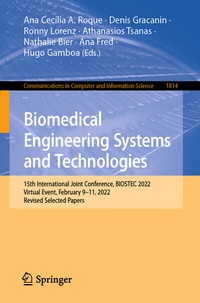Abbildung von: Biomedical Engineering Systems and Technologies - Springer