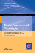 Cover: Parallel Computational Technologies - Springer