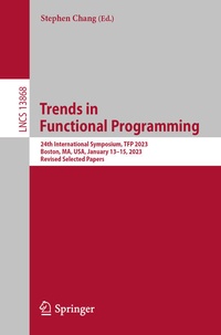 Enlarge image Cover: Trends in Functional Programming - Springer