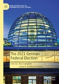 Cover: The 2021 German Federal Election - Palgrave Macmillan