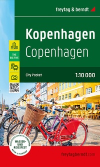 Abbildung von: Kopenhagen, Stadtplan 1:10.000, freytag & berndt - Freytag-Berndt und ARTARIA