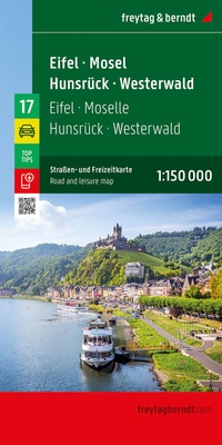 Abbildung von: Eifel - Mosel - Hunsrück - Westerwald, Straßen- und Freizeitkarte 1:150.000, freytag & berndt - Freytag-Berndt und ARTARIA