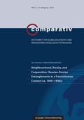 Cover: Neighbourhood, Rivalry, and Cooperation: Russian-Persian Entanglements in a Transottoman Context (ca. 1900-1940s) - Leipziger Uni-Vlg