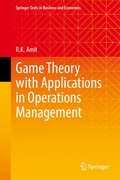 Cover: Game Theory with Applications in Operations Management - Springer