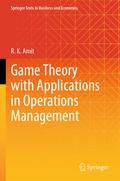 Cover: Game Theory with Applications in Operations Management - Springer