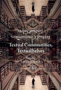 Cover: Textual Communities, Textual Selves - Pontifical Institute of Mediaeval Studies,Canada