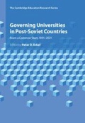 Cover: Governing Universities in Post-Soviet Countries - Cambridge University Press