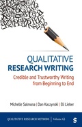 Cover: Qualitative Research Writing - SAGE Publications Inc
