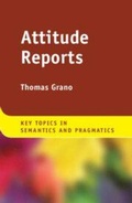 Cover: Attitude Reports - Cambridge University Press