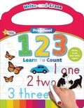 Cover: Active Minds Write-And-Erase Preschool 123 - Publications International, Limited