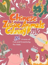 Enlarge image Cover: Chinese Zodiac Animals Coloring Book - Shanghai Press