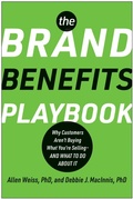 Cover: The Brand Benefits Playbook - Matt Holt Books