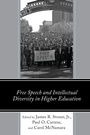 Cover: Free Speech and Intellectual Diversity in Higher Education - Lexington Books
