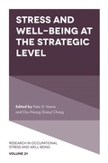 Cover: Stress and Well-Being at the Strategic Level - Emerald Publishing Limited