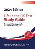 Cover: Life in the UK Test: Study Guide 2024 - Red Squirrel Publishing