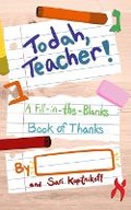Cover: Todah, Teacher! - Ideastrator Press