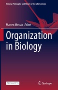 Cover: Organization in Biology - Springer