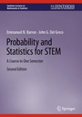 Cover: Probability and Statistics for STEM - Springer