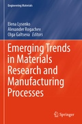 Cover: Emerging Trends in Materials Research and Manufacturing Processes - Springer