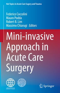 Abbildung von: Mini-invasive Approach in Acute Care Surgery - Springer