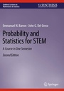 Cover: Probability and Statistics for STEM - Springer