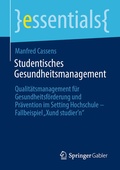 Cover: Studentisches Gesundheitsmanagement - Springer Gabler