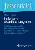 Cover: Studentisches Gesundheitsmanagement - Springer Gabler