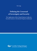 Cover: The Defining the Crossword of Sovereignty and Security - Cuvillier Verlag