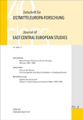 Cover: Zeitschrift f&uuml;r Ostmitteleuropa-Forschung (ZfO) 72/2 / Journal of East Central European Studies (JECES) 72/2 - Verlag Herder-Institut