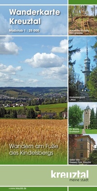 Abbildung von: Wanderkarte Kreuztal - grünes herz