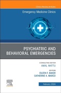 Bild: Psychiatric and Behavioral Emergencies, An Issue of Emergency Medicine Clinics of North America: Volume 42-1 - Churchill Livingstone