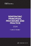 Cover: Sentencing Principles, Procedure and Practice 2024 - Sweet & Maxwell