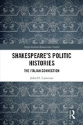 Cover: Shakespeare's Politic Histories - Taylor & Francis