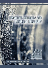 Abbildung von: Functional Materials and Materials Reliability - Trans Tech Publications Ltd