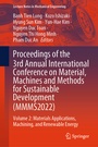 Cover: Proceedings of the 3rd Annual International Conference on Material, Machines and Methods for Sustainable Development (MMMS2022) - Springer