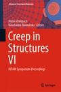 Cover: Creep in Structures VI - Springer