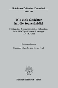 Abbildung von: Wie viele Gesichter hat die Souveränität? - Duncker & Humblot