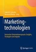 Cover: Marketingtechnologien - Springer Gabler