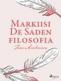 Cover: Markiisi de Saden filosofia - Saga Egmont