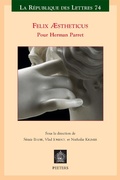 Cover: Felix Aestheticus - Peeters Publishers