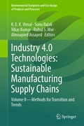 Cover: Industry 4.0 Technologies: Sustainable Manufacturing Supply Chains - Springer
