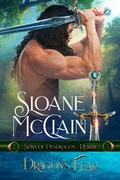 Cover: Dragon's Fear (Sons of Pendragon, #5) - Sloane McClain