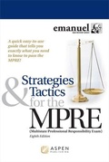 Cover: Strategies & Tactics for the MPRE - Aspen Publishing