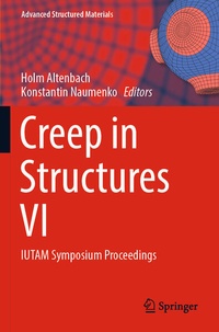 Enlarge image Cover: Creep in Structures VI - Springer