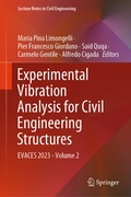 Cover: Experimental Vibration Analysis for Civil Engineering Structures - Springer