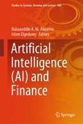 Cover: Artificial Intelligence (AI) and Finance - Springer