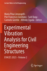 Enlarge image Cover: Experimental Vibration Analysis for Civil Engineering Structures - Springer