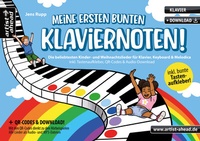 Abbildung von: Meine ersten bunten Klaviernoten! - artist ahead